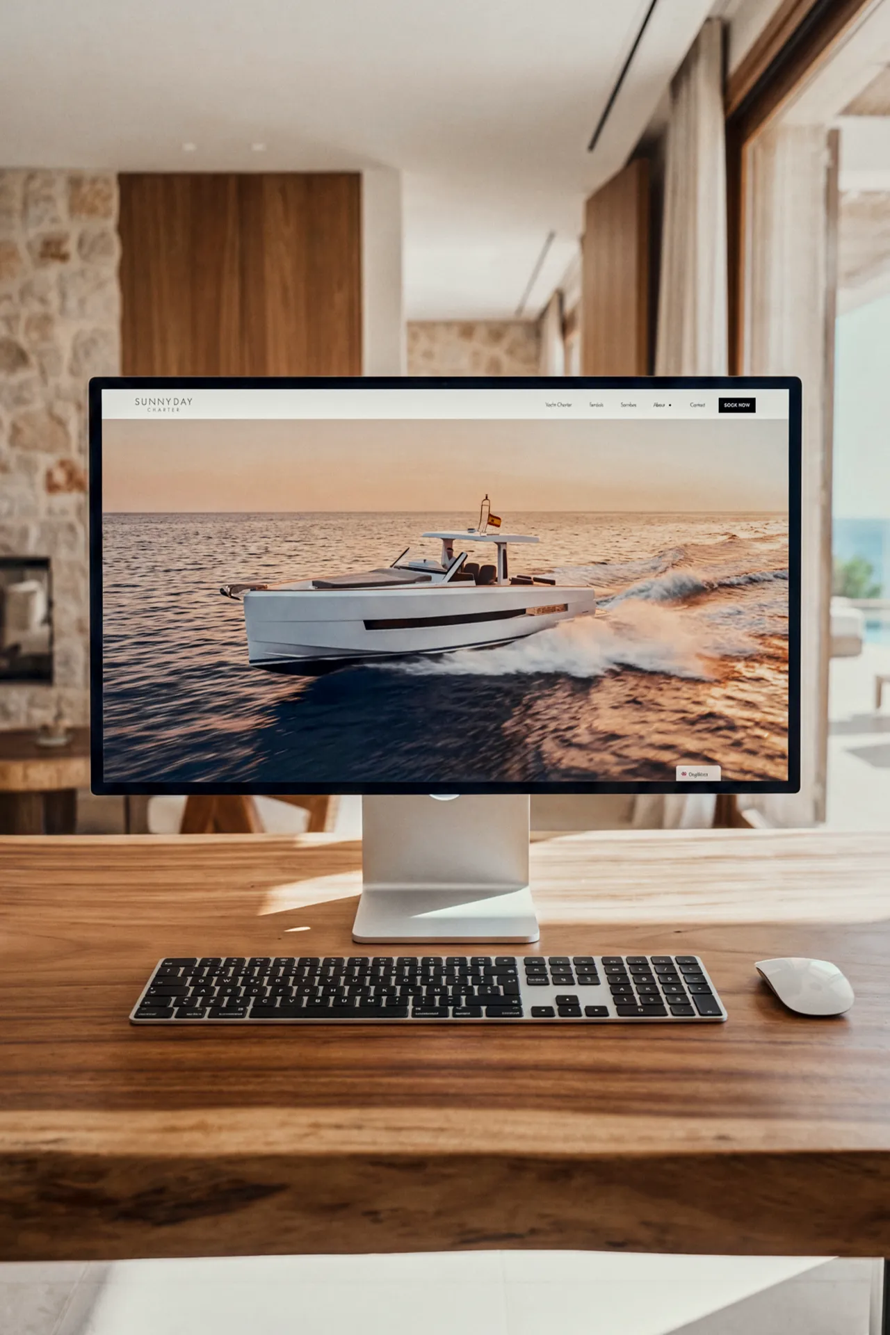 Custom web design in Mallorca for local brands, hotels, real estate and yacht charter businesses